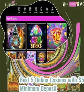 5 min deposit casino