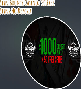 50 free spins no deposit Canadian